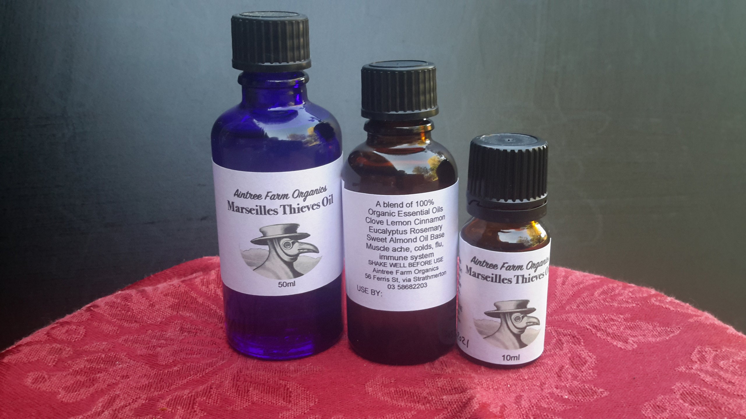 Thieves Oil Aintree Farm Organics